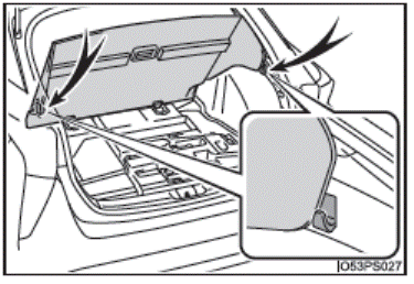 Caractéristiques du compartiment à bagages