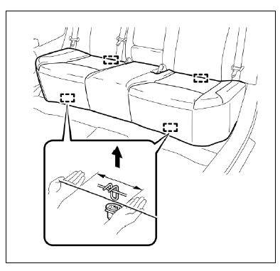 Dépose de la batterie HV (modèle 2010) 