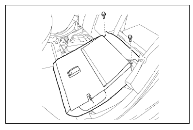 Dépose de la batterie HV (modèle 2010) 