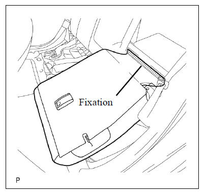 Dépose de la batterie HV (modèle 2012) 