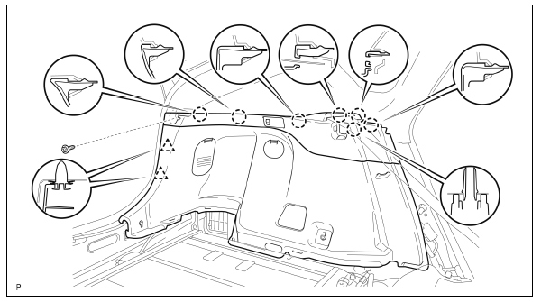 Dépose de la batterie HV (modèle 2012) 