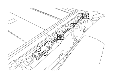 Dépose de la batterie HV (modèle 2012) 