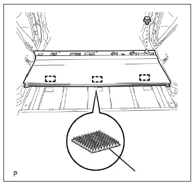 Dépose de la batterie HV (modèle 2012) 