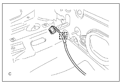 Dépose de la batterie HV (modèle 2012) 