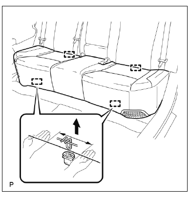 Dépose de la batterie HV (modèle 2012) 